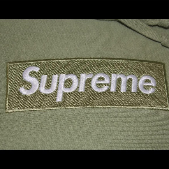 Other - Brand new supreme bogo Hoodie green